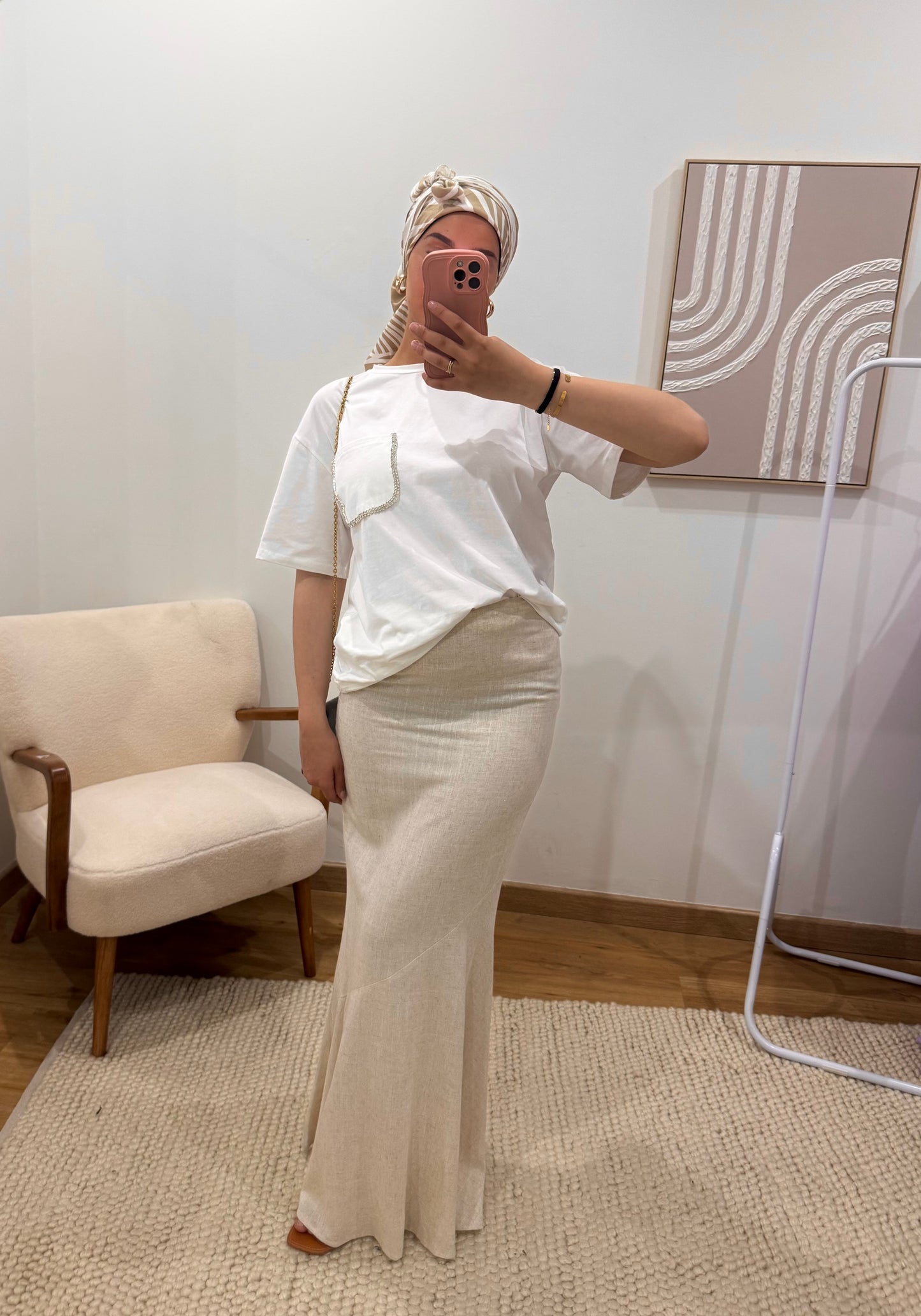 T-SHIRT À STRASS
