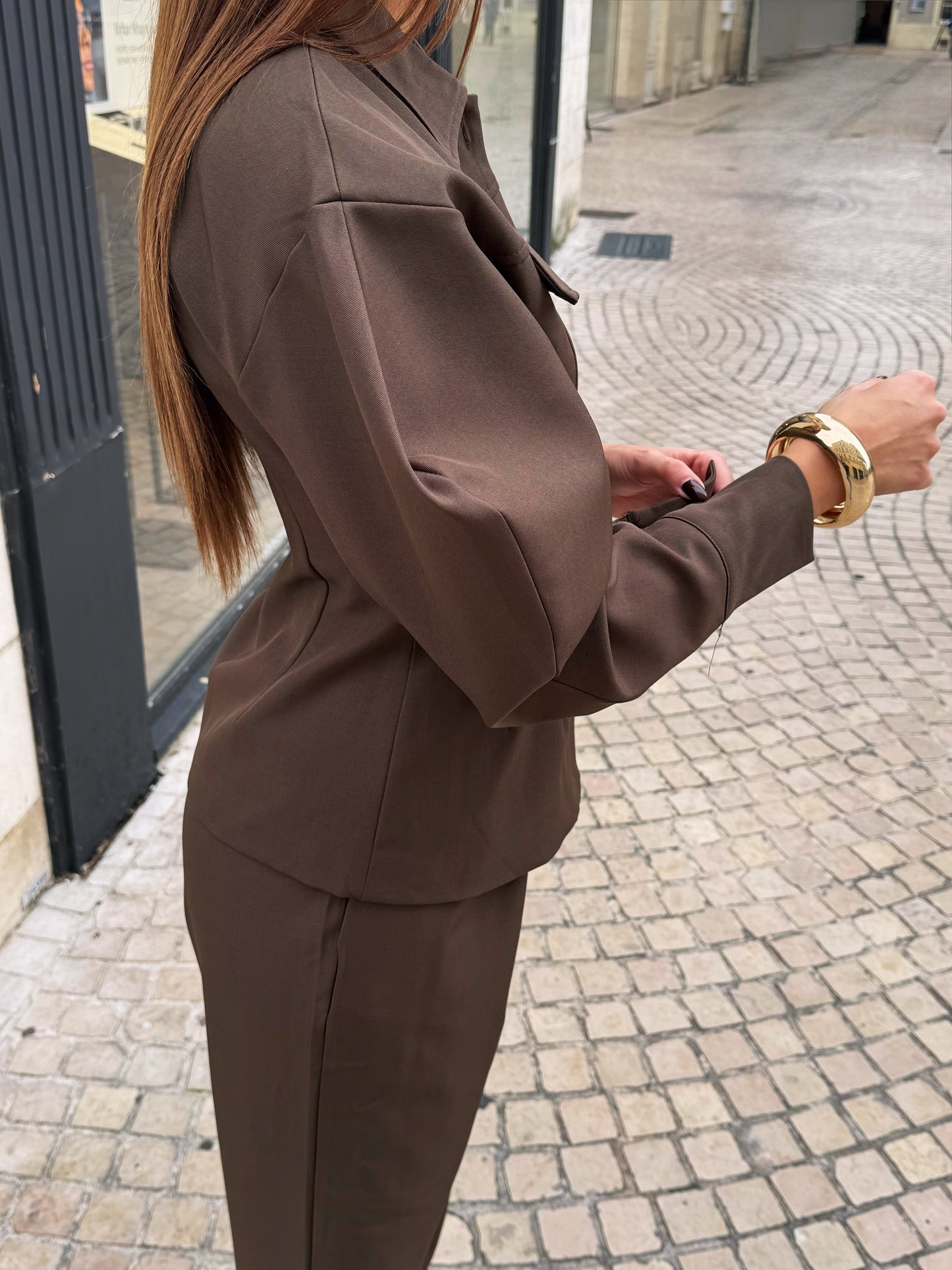 VESTE MANCHES BOUFFANTES