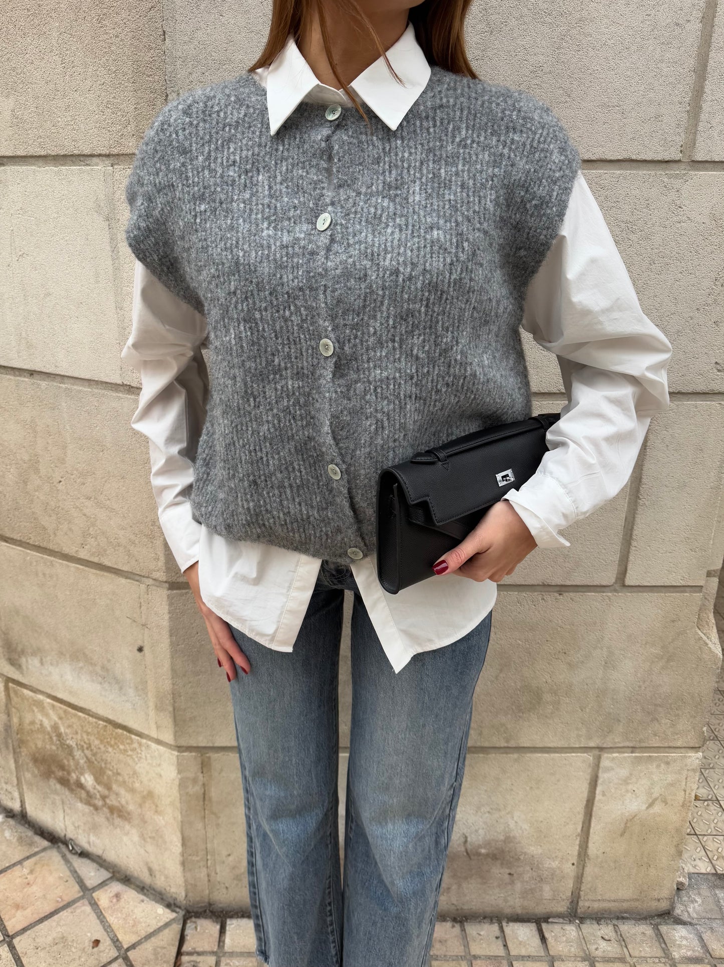 GILET À MANCHES COURTES