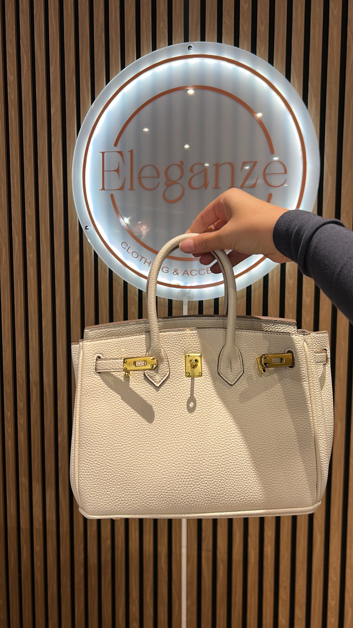 SAC INSPI BIRKIN 25 FERMOIR ARGENTÉ / DORÉ