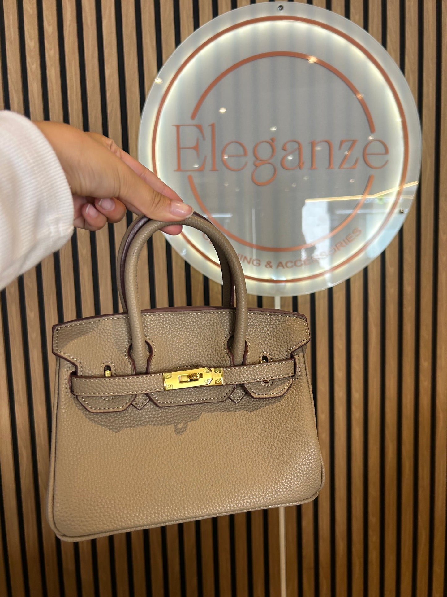 SAC INSPI BIRKIN FERMOIR DORÉ