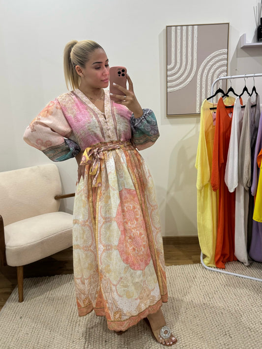 ROBE LONGUE IMPRIMÉE