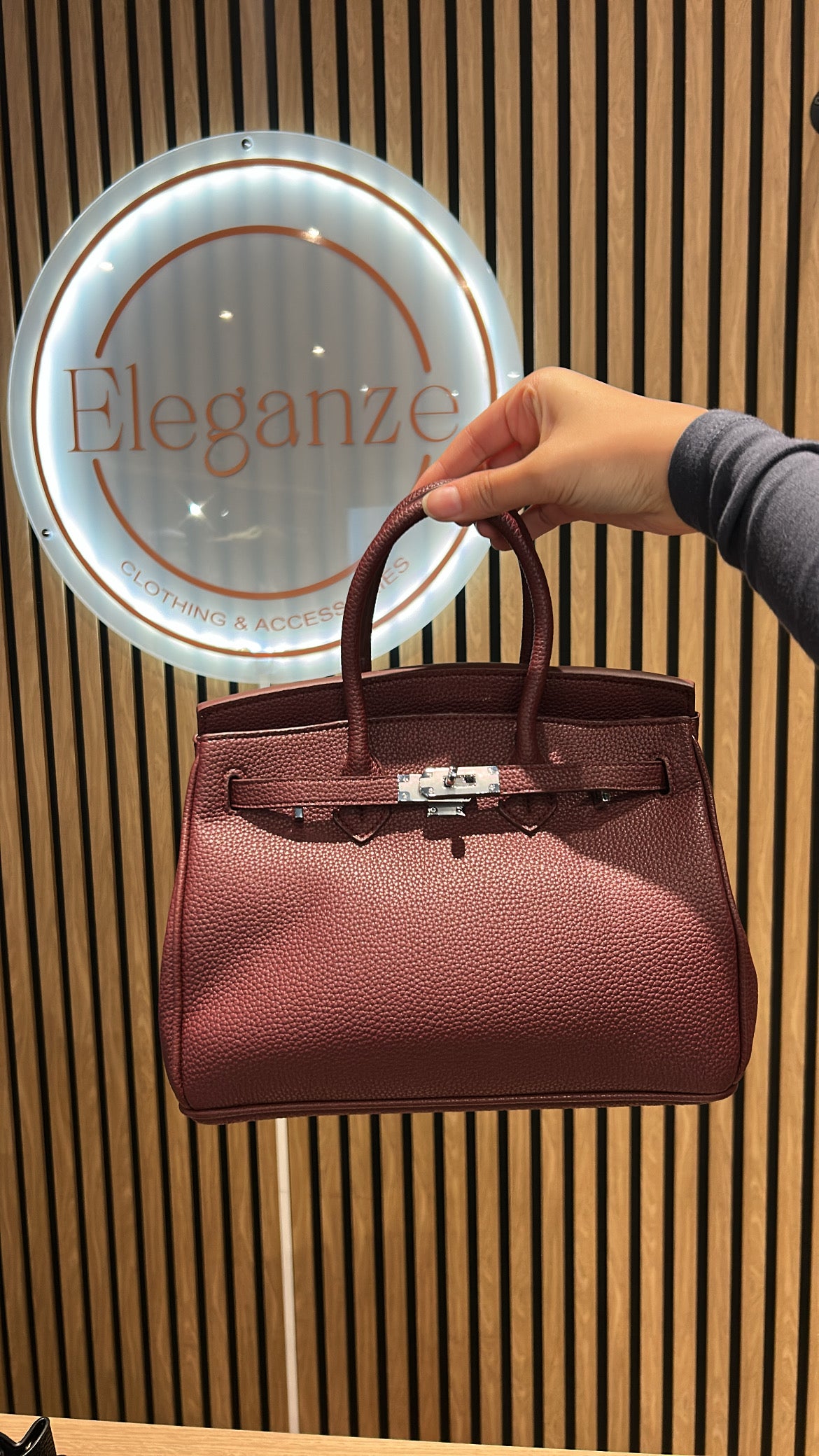 SAC INSPI BIRKIN 25 FERMOIR ARGENTÉ / DORÉ