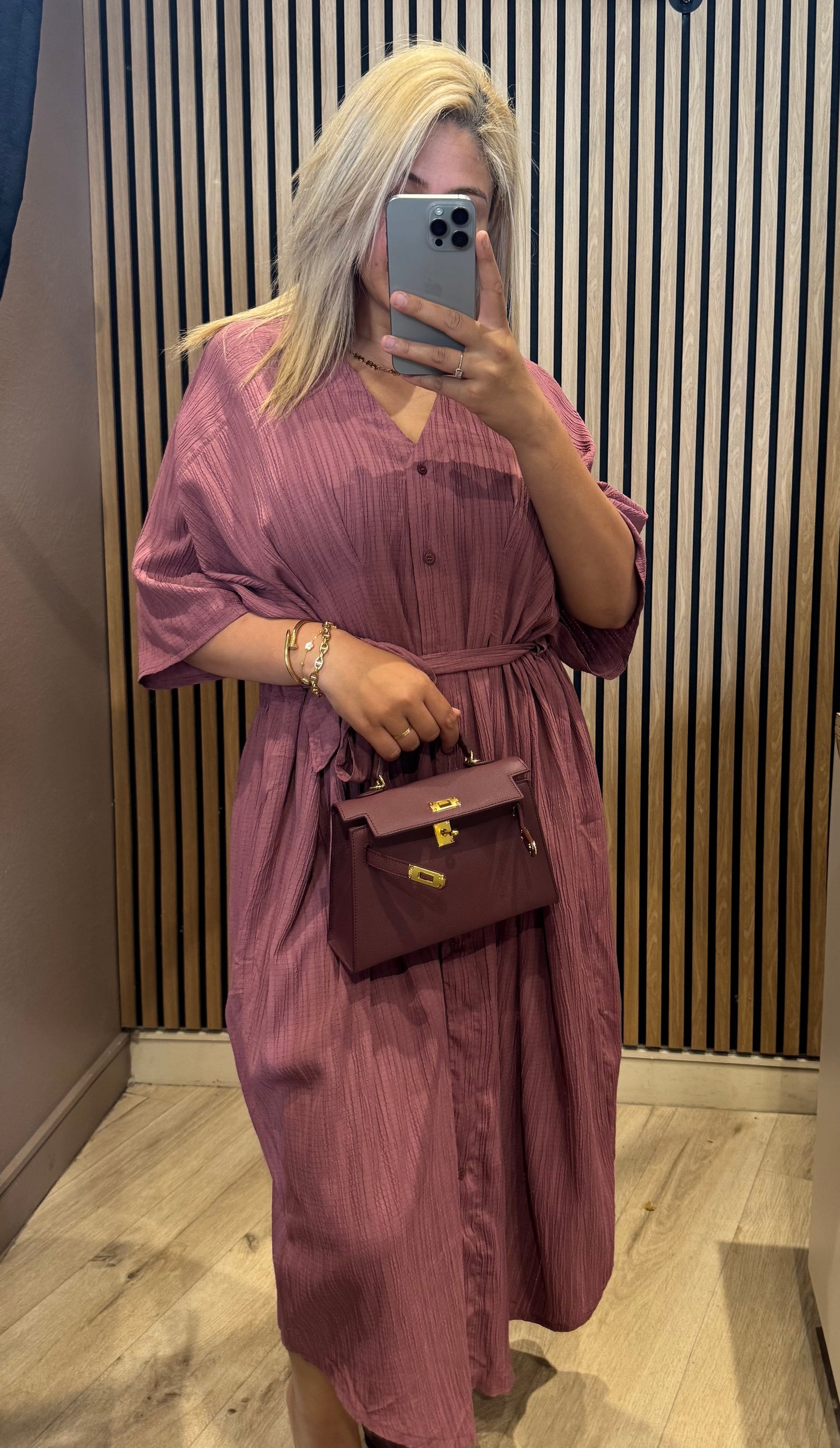 ROBE STYLE CHEMISE LÉGÈRE