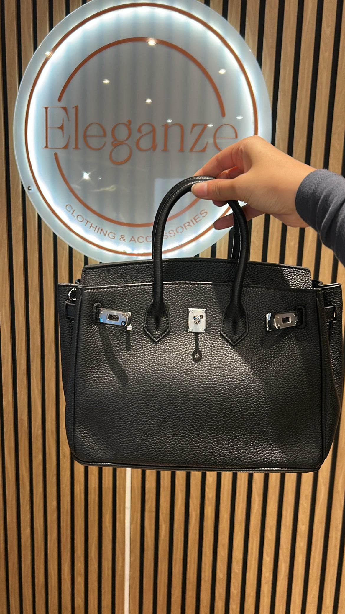 SAC INSPI BIRKIN 25 FERMOIR ARGENTÉ / DORÉ