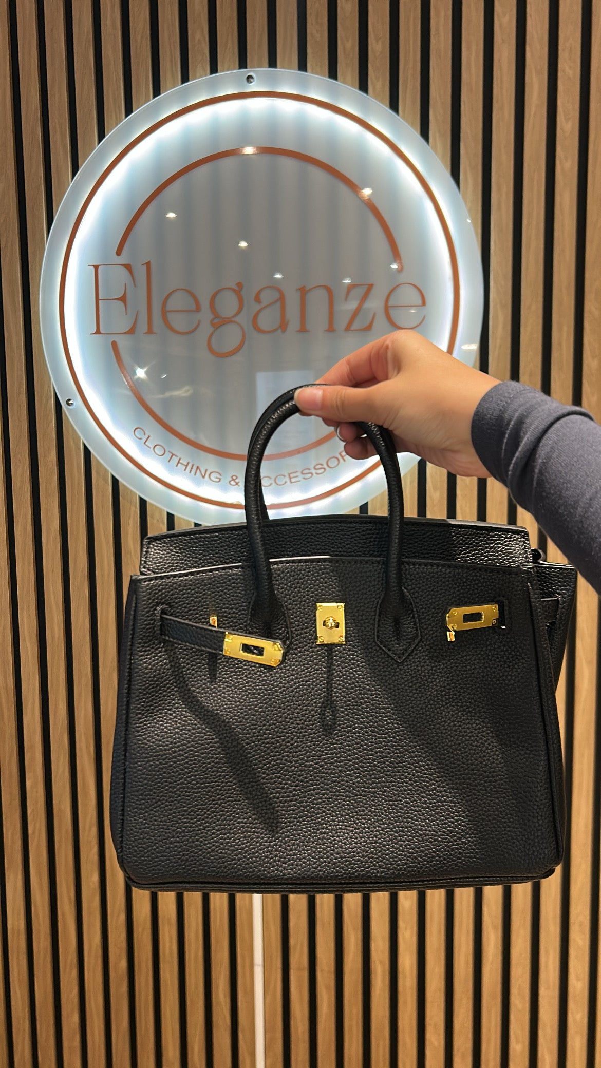 SAC INSPI BIRKIN 25 FERMOIR ARGENTÉ / DORÉ